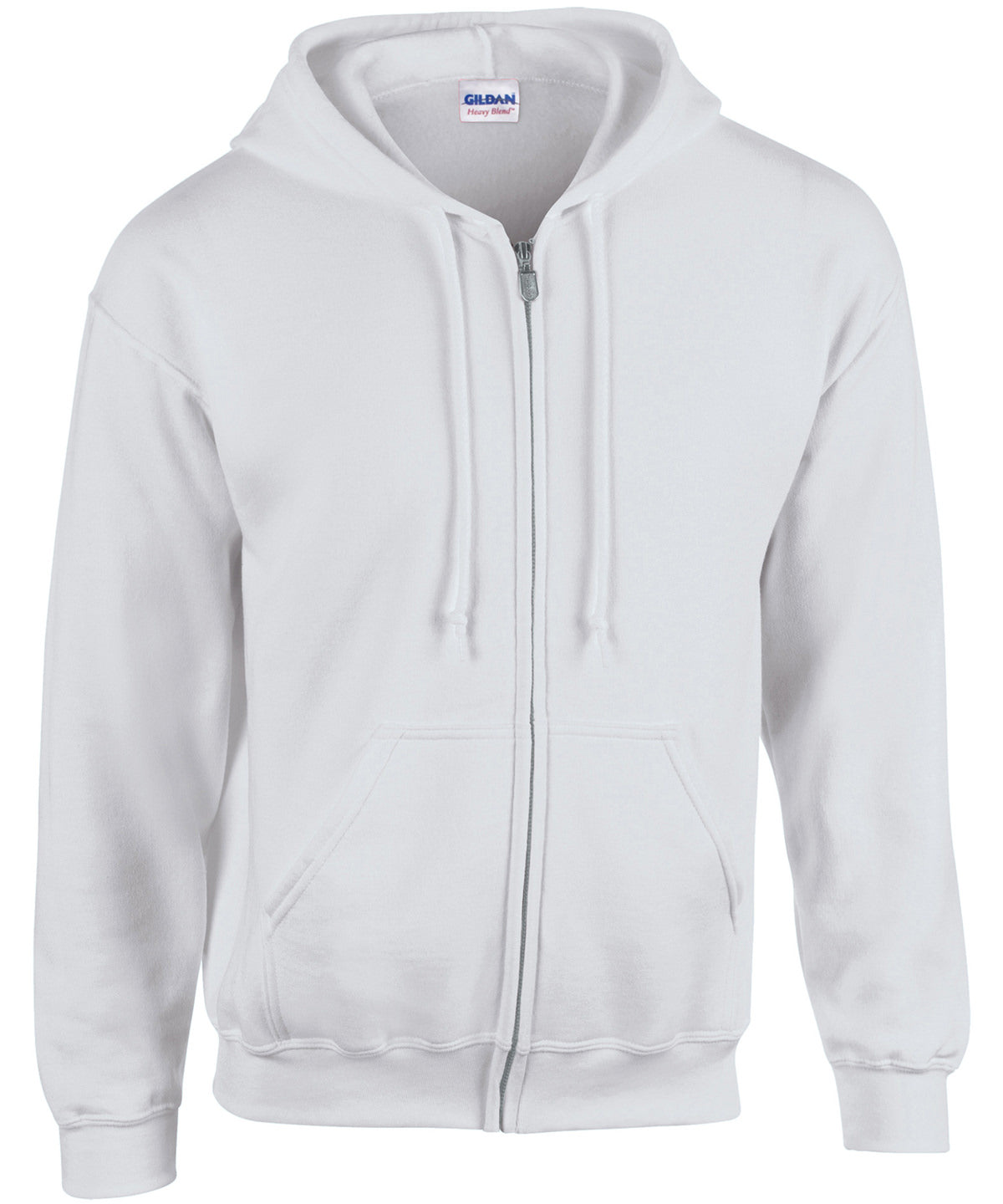 Heavy Blend  full zip hooded sweatshirt | Ash