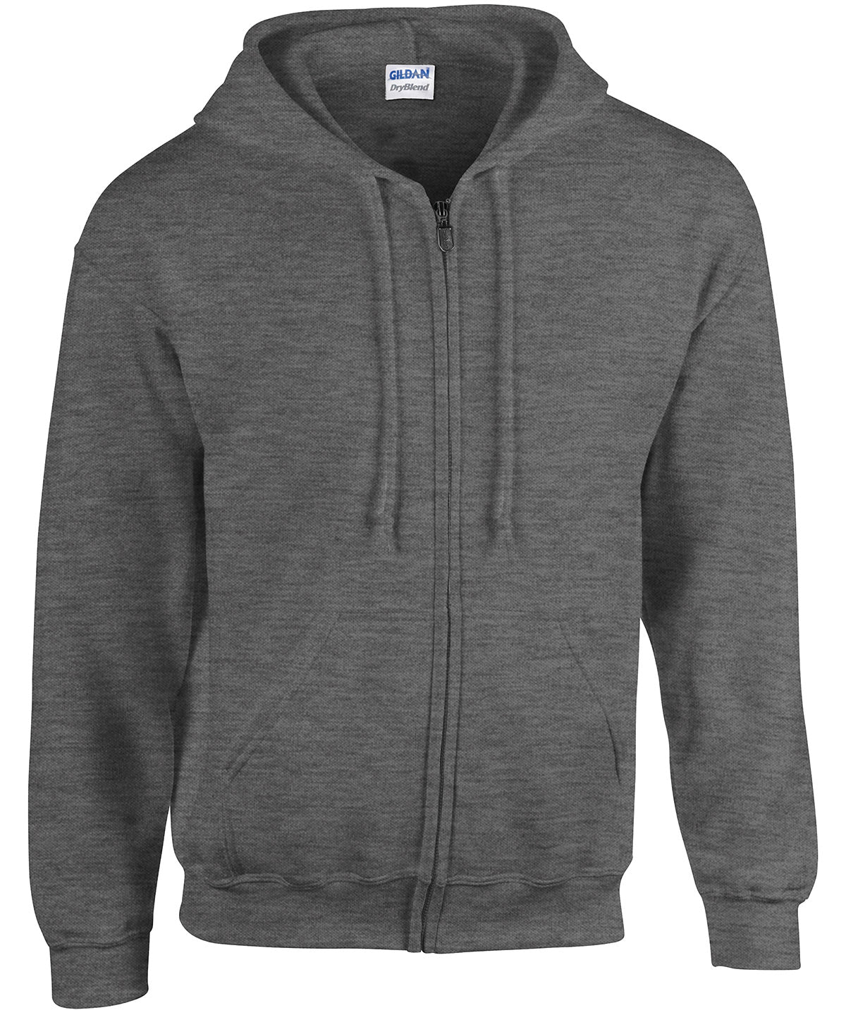 Heavy Blend  full zip hooded sweatshirt | Dark Heather