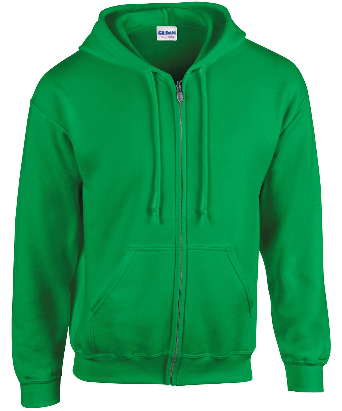 Heavy Blend  full zip hooded sweatshirt | Irish Green