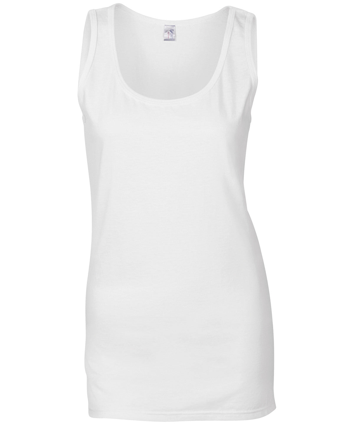 Softstyle womens tank top | White