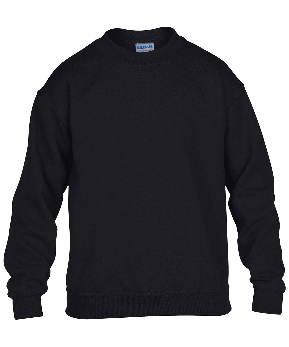 Heavy Blend youth crew neck sweatshirt | Black