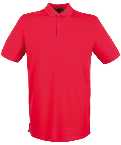 Micro-fine piqu polo shirt | classic red
