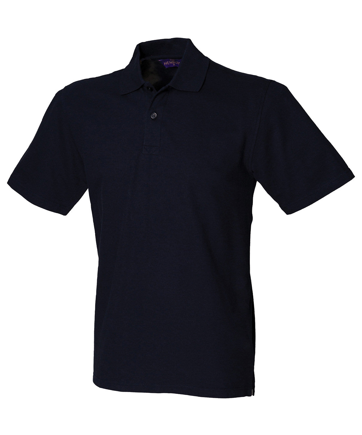 Stretch piqu polo shirt | navy