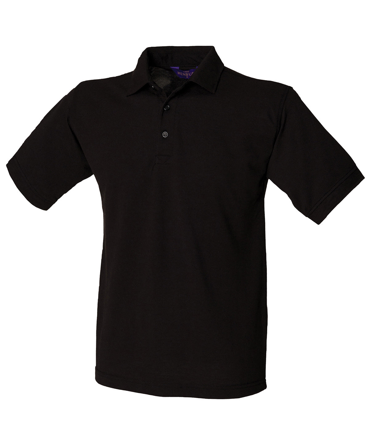 65/35 Classic piqu polo shirt | black