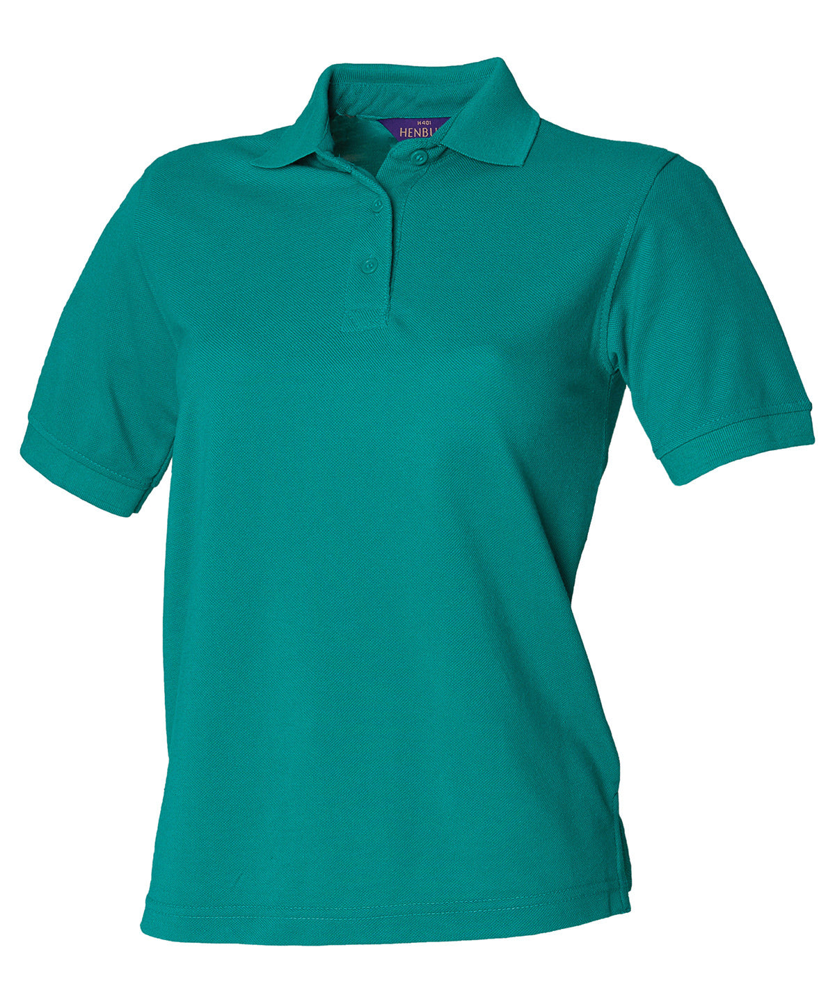 Womens 65/35 polo shirt | jade