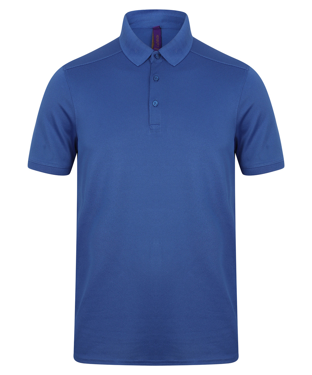 Stretch polo shirt with wicking finish (slim fit) | royal