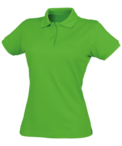 Womens Coolplus® polo shirt | lime green
