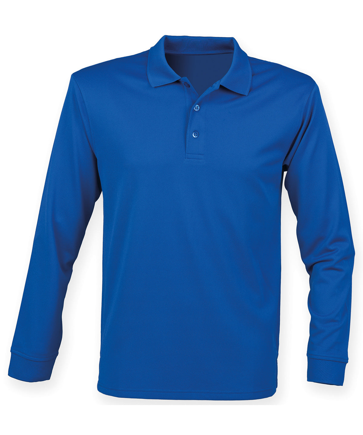 Long sleeve Coolplus® polo shirt | royal