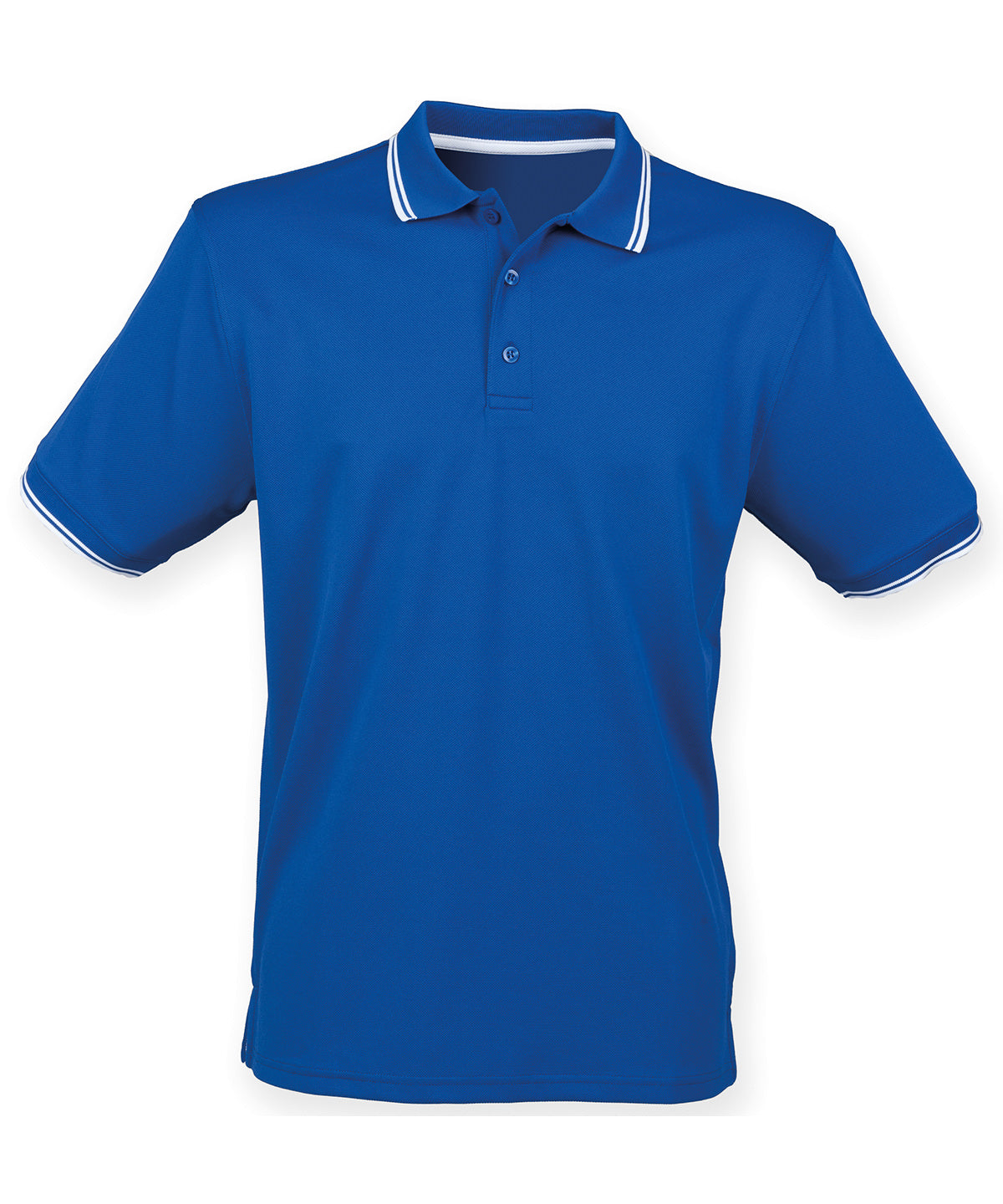 Double tipped Coolplus® polo shirt | royal/white
