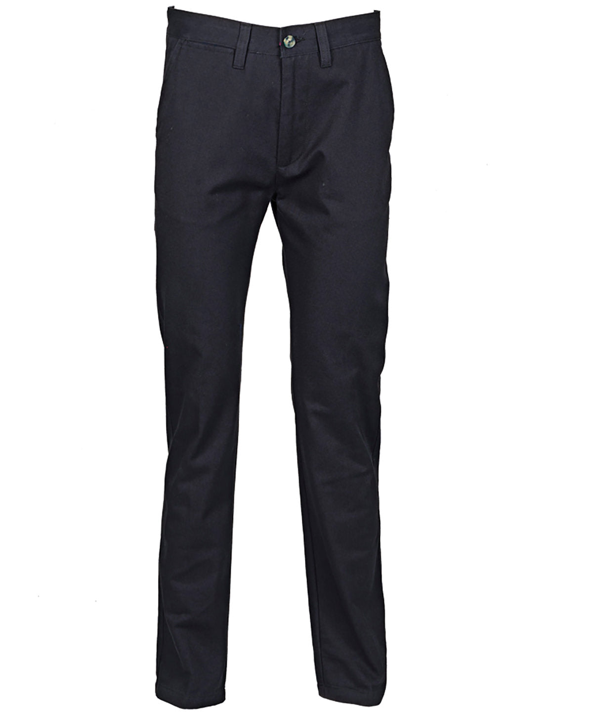 65/35 flat fronted chino trousers | navy