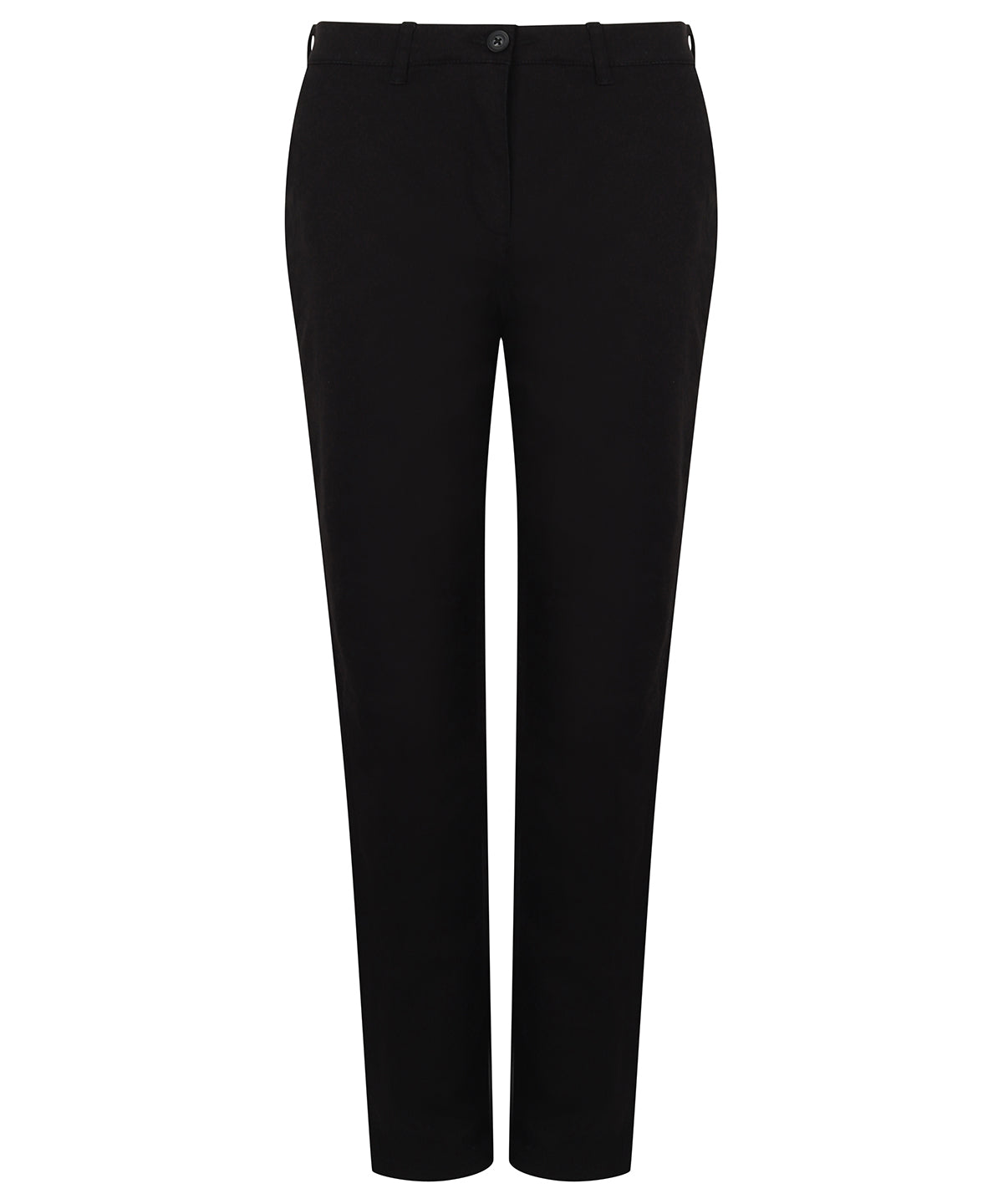 Womens stretch chinos | black