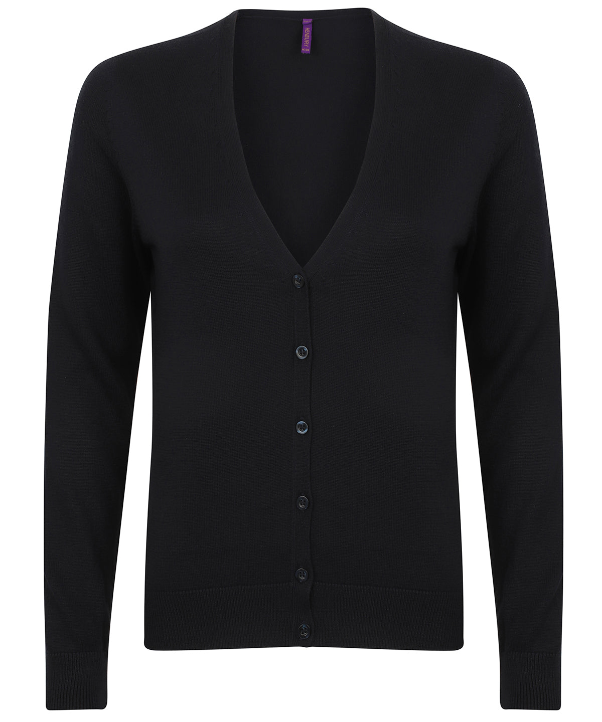 Womens v-neck cardigan | navy