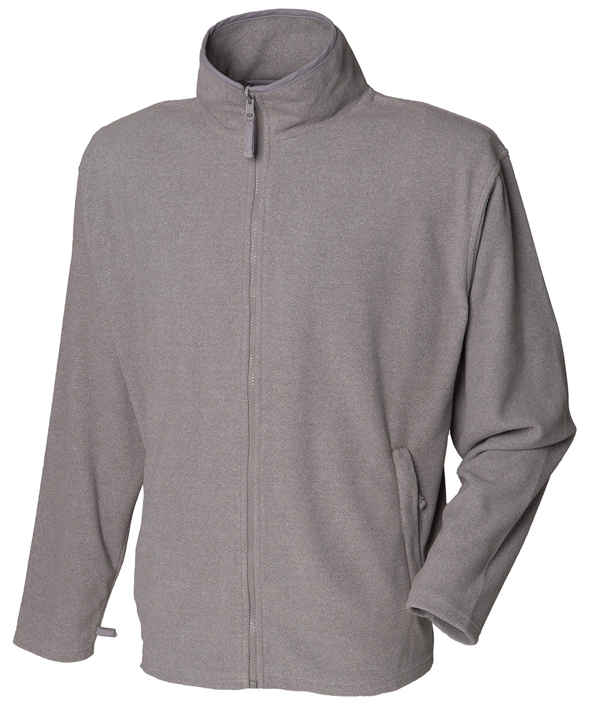 Microfleece jacket | heather grey