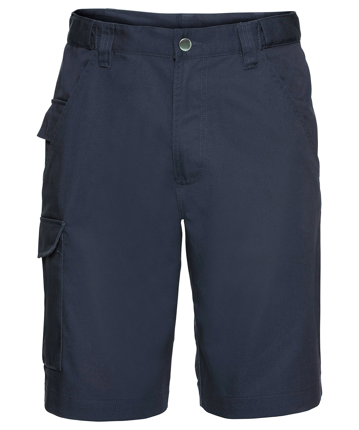 Polycotton twill workwear shorts | french navy