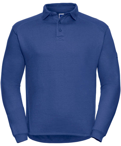 Heavy-duty collar sweatshirt | Bright Royal