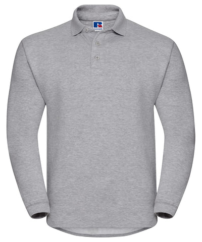 Heavy-duty collar sweatshirt | light oxford