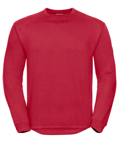 Heavy-duty crew neck sweatshirt | classic red