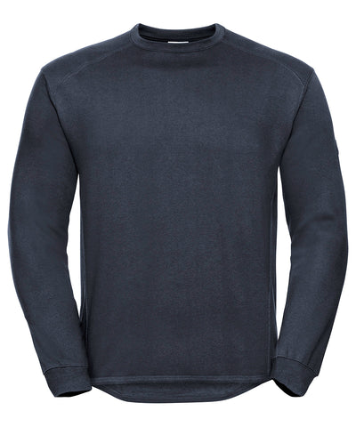 Heavy-duty crew neck sweatshirt | french navy