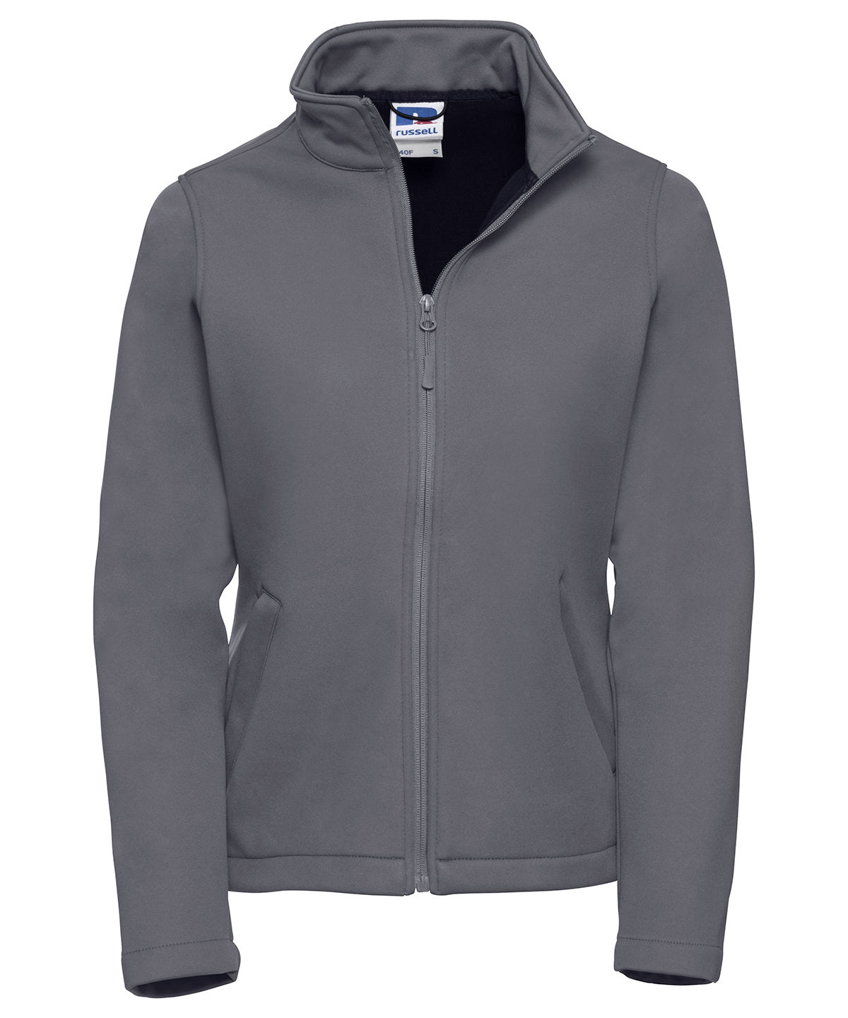 Womens Smart softshell jacket | convoy grey