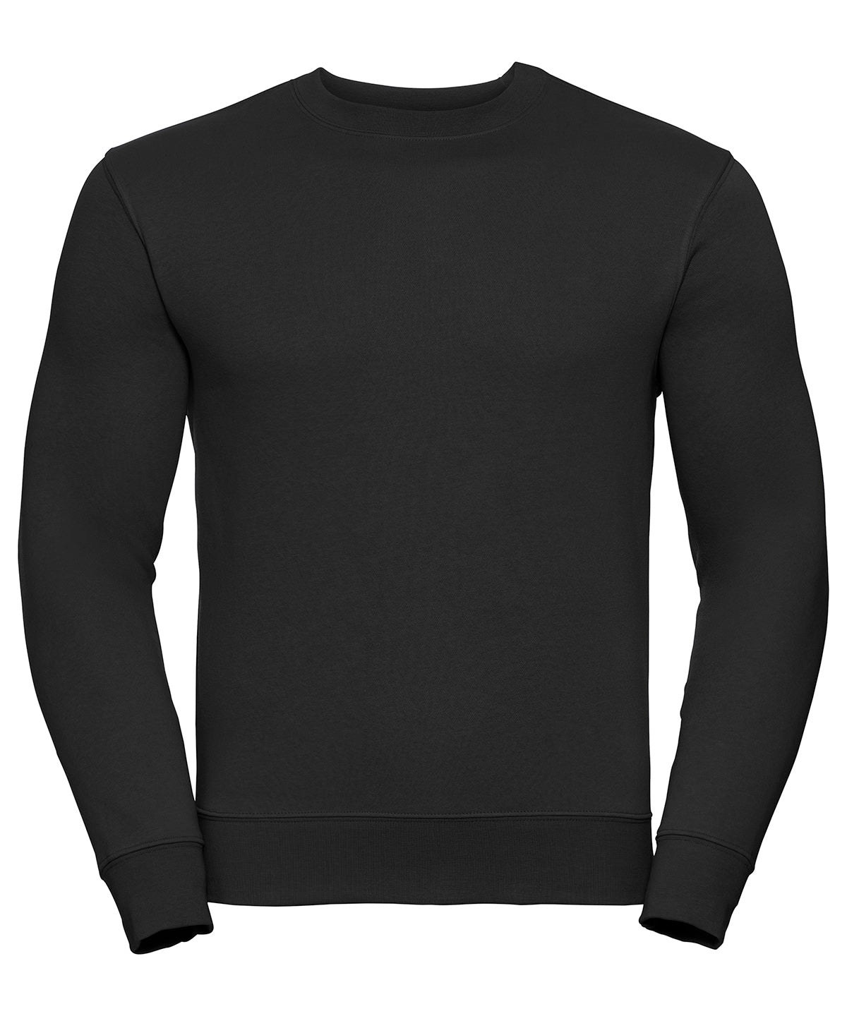 Set-in sleeve sweatshirt | Black