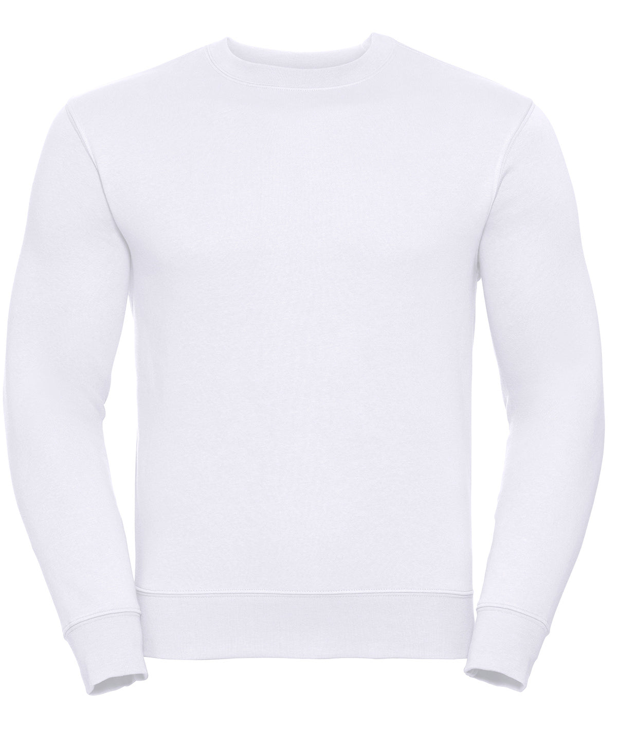 Set-in sleeve sweatshirt | white