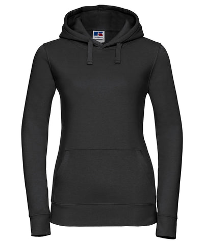 Womens authentic hooded sweatshirt | black