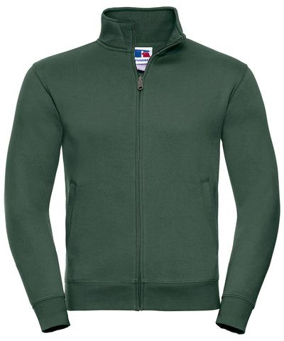 Authentic sweatshirt jacket | bottle green