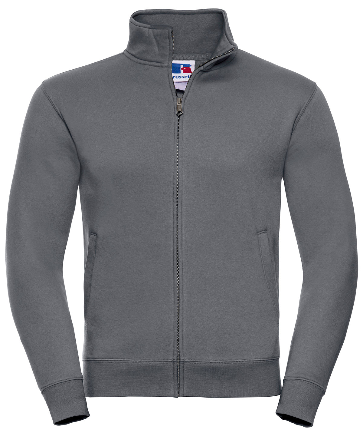 Authentic sweatshirt jacket | convoy grey