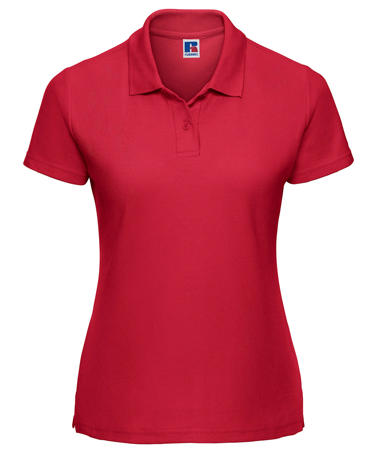 Womens classic polycotton polo | Classic Red