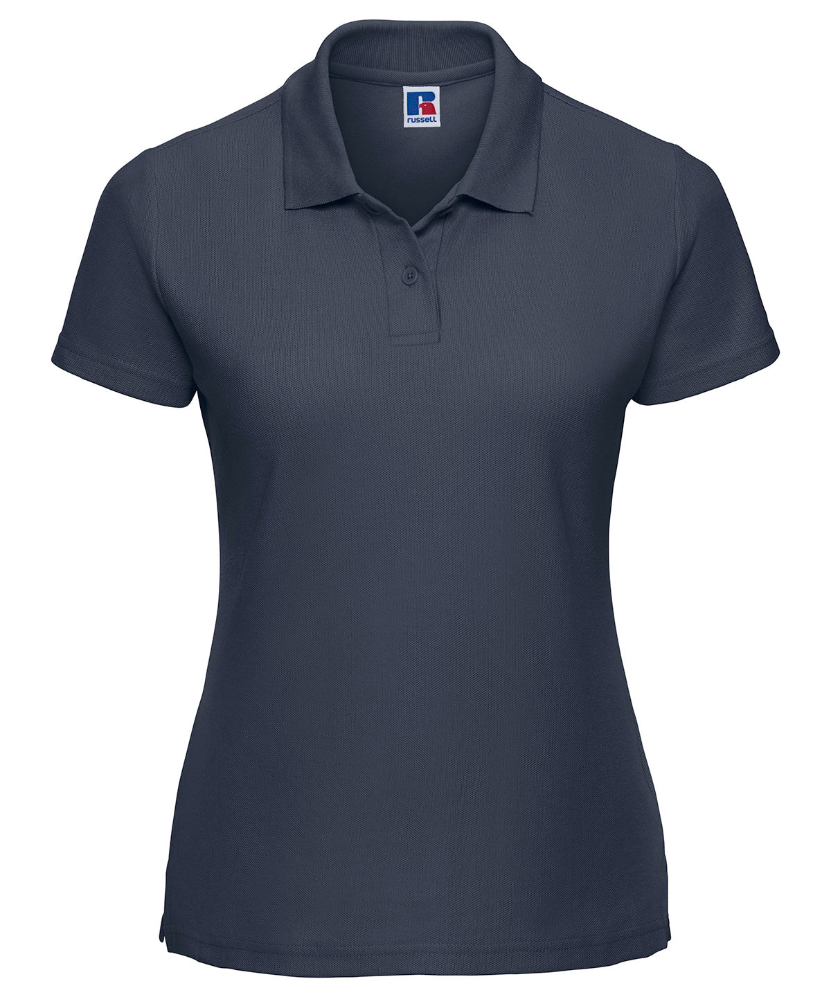 Womens classic polycotton polo | French Navy