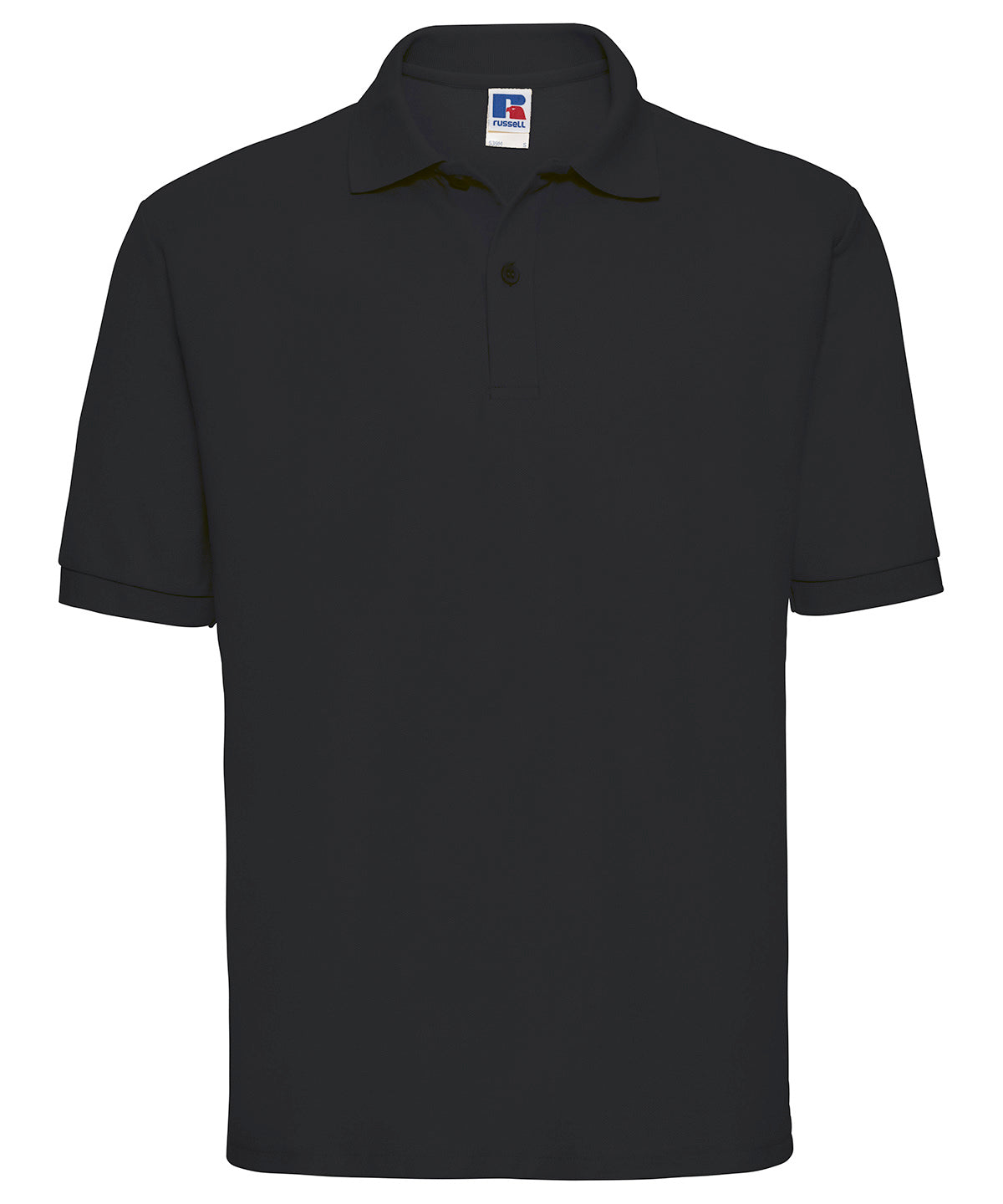 Classic polycotton polo | black