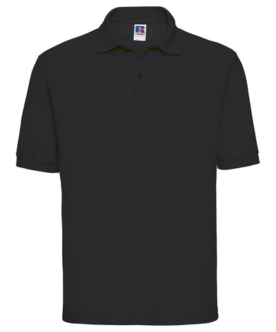 Classic polycotton polo | black