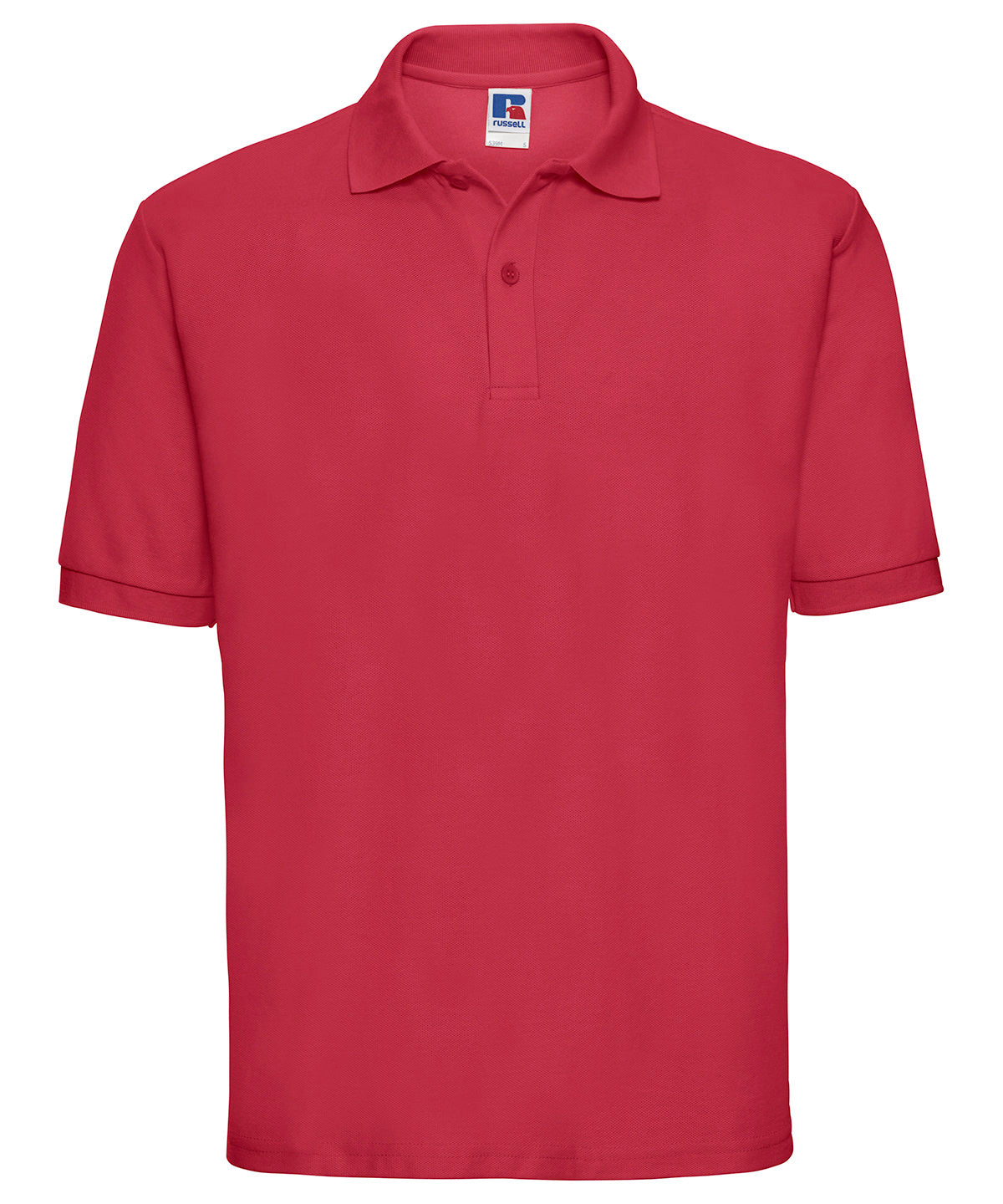Classic polycotton polo | classic red