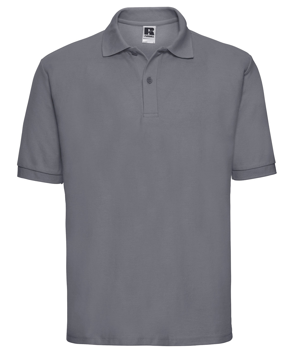 Classic polycotton polo | Convoy Grey