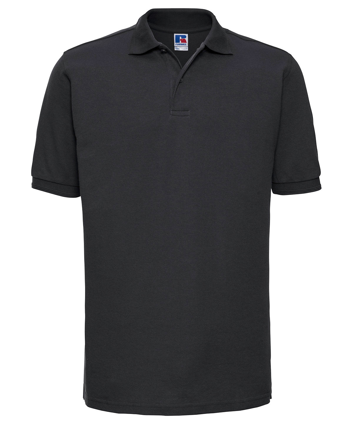 Hard-wearing 60C wash polo | black