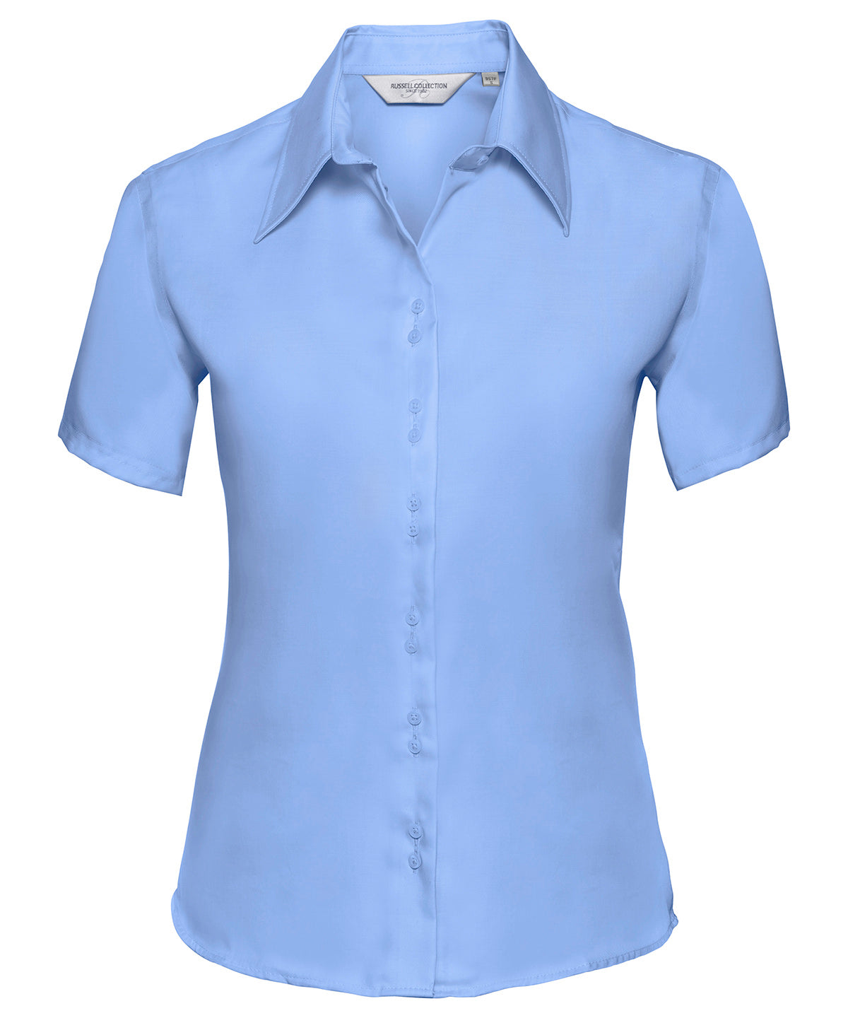 Womens short sleeve ultimate non-iron shirt | bright sky