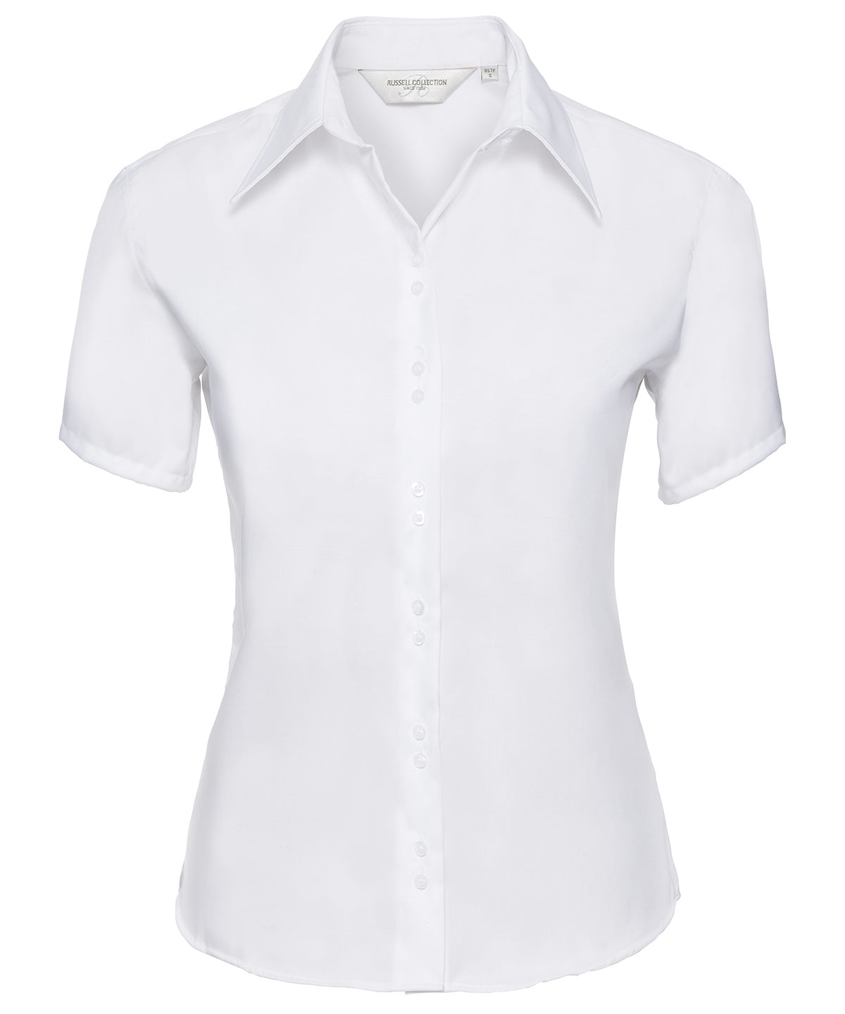 Womens short sleeve ultimate non-iron shirt | white