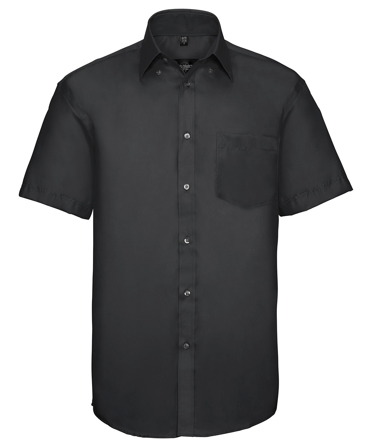 Short sleeve ultimate non-iron shirt | Black