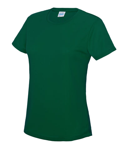 Womens cool T | bottle green