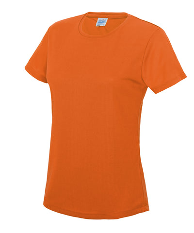 Womens cool T | electric orange