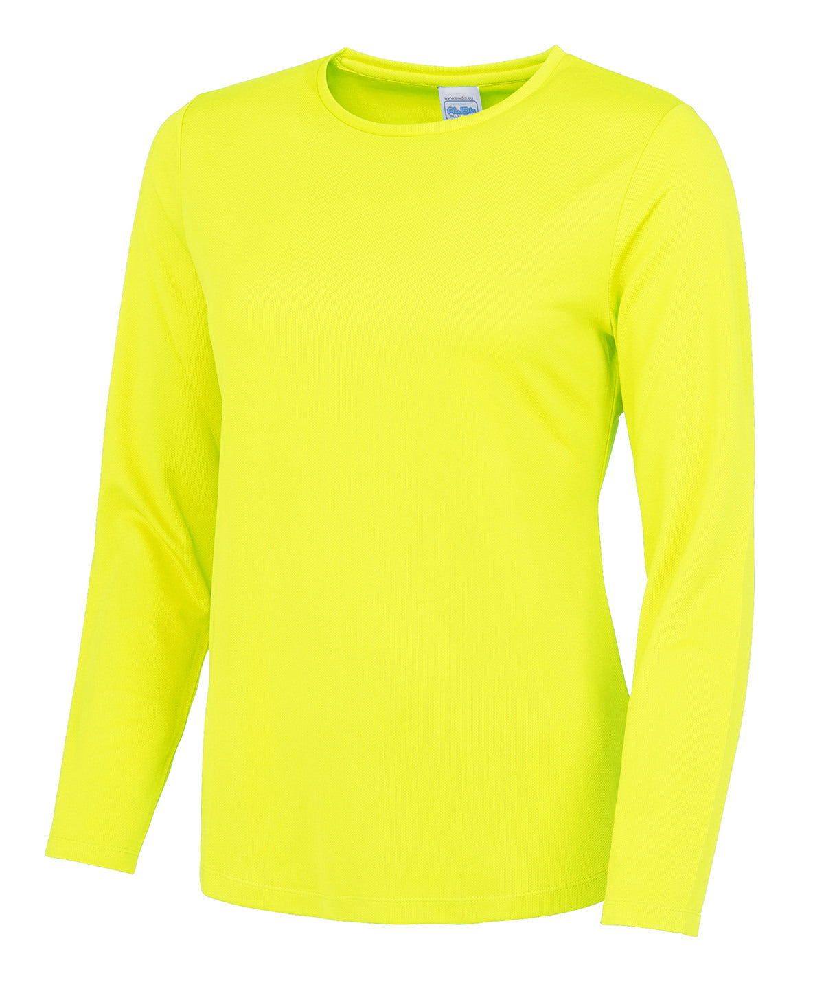 Women's long sleeve cool T | Electric Yellow
