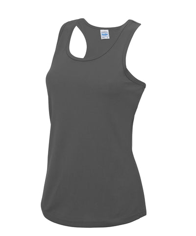 Womens cool vest | charcoal