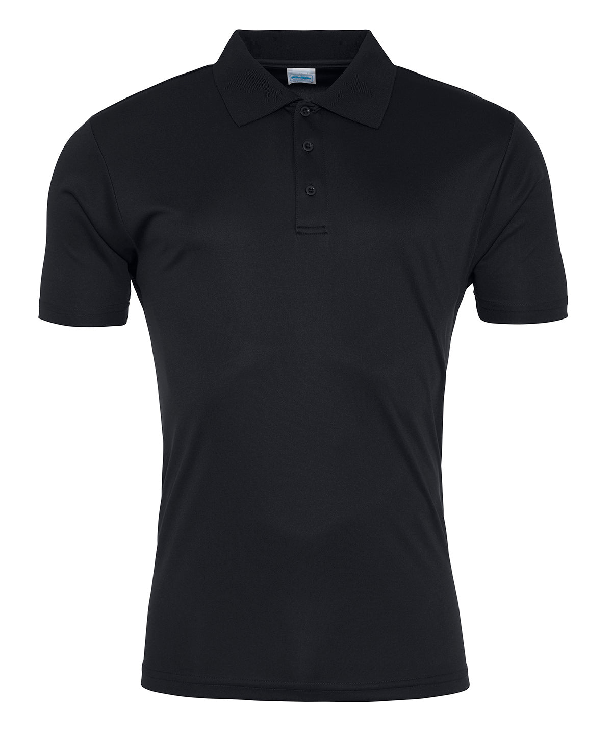 Cool smooth polo | Jet Black