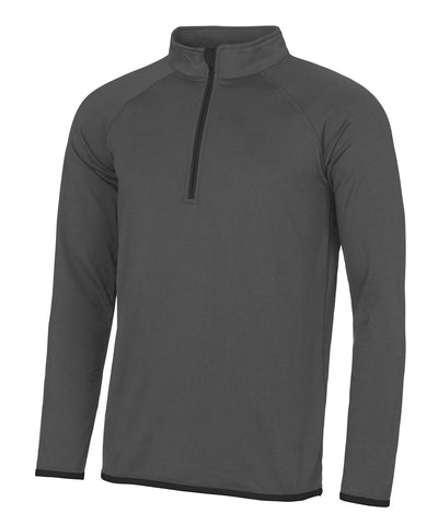 Cool  zip sweatshirt | charcoal/jet black