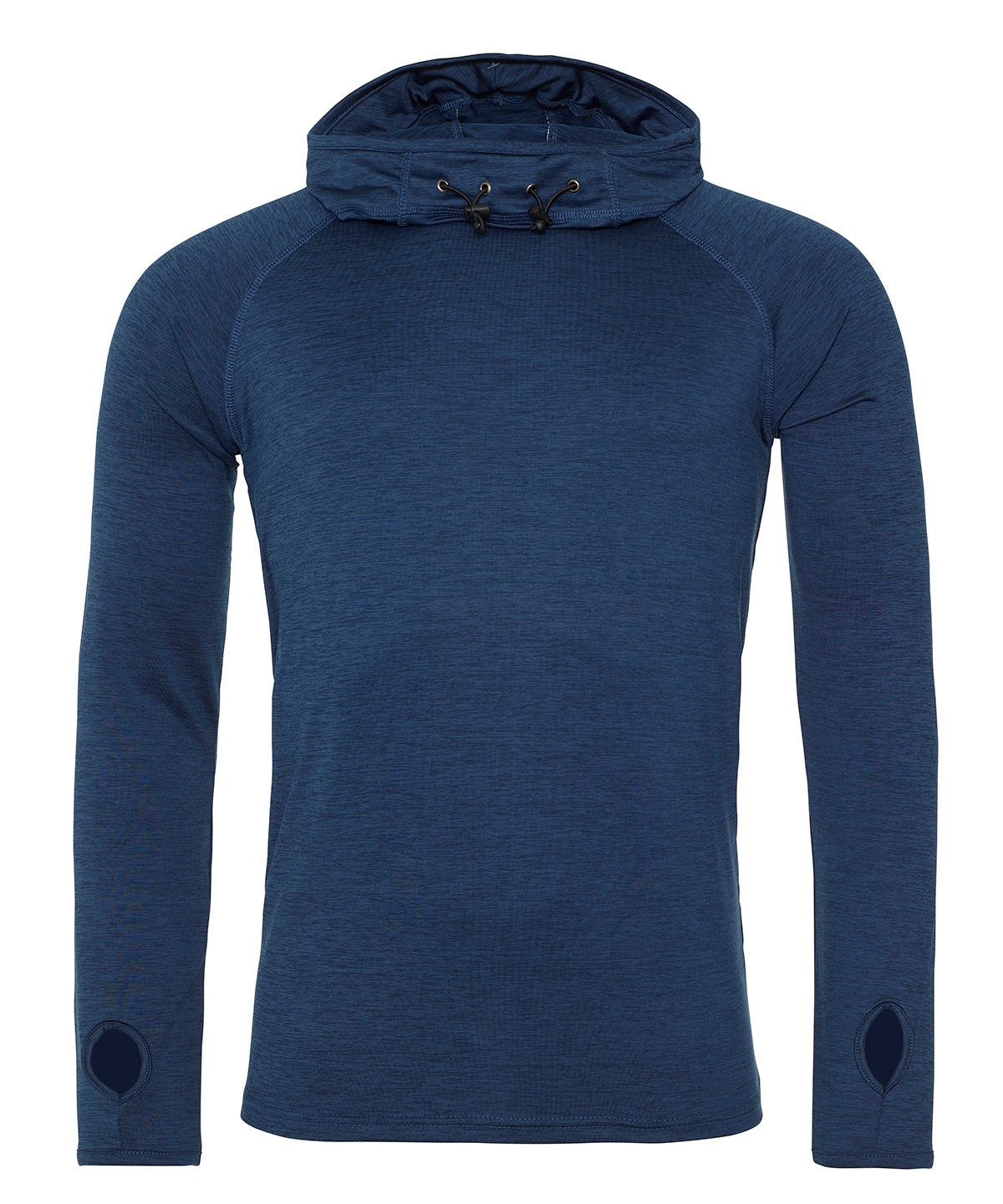Cool cowl neck top | navy melange