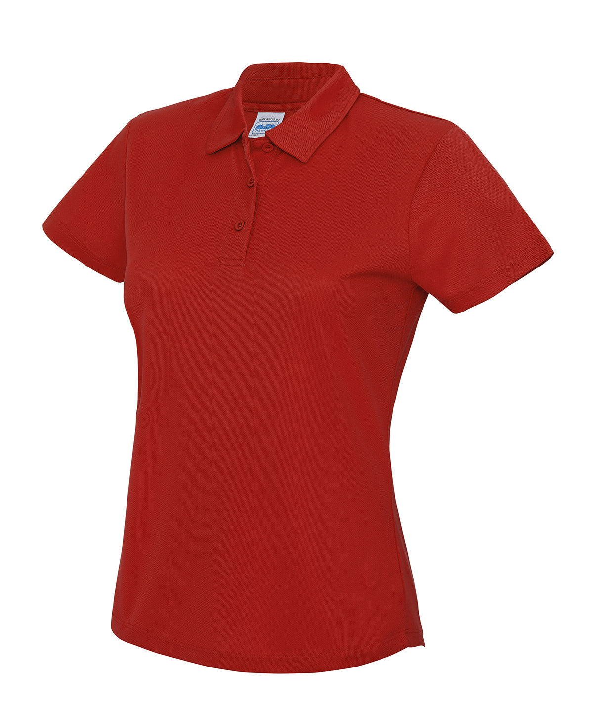 Womens cool polo | fire red