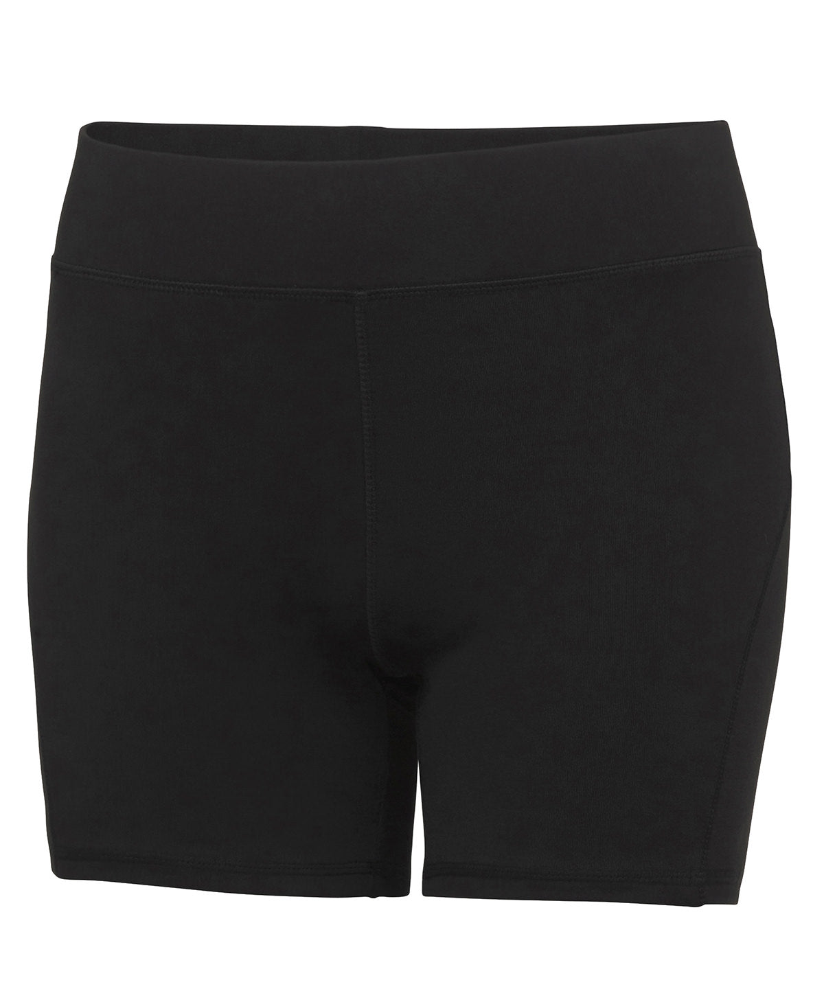 Womens cool training shorts | jet black