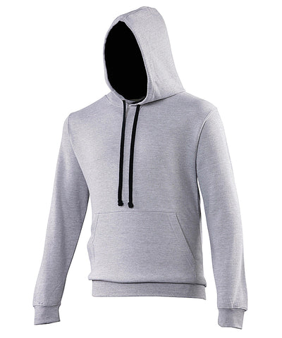 Varsity hoodie | heather grey/french navy
