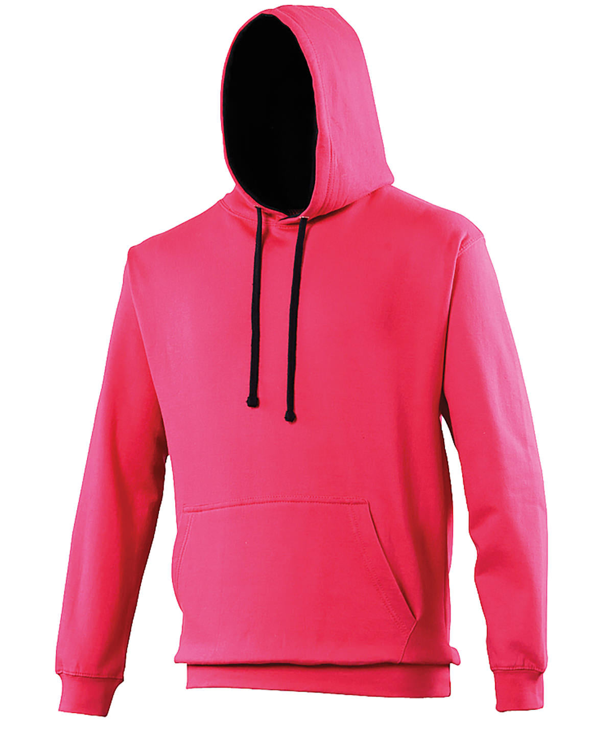 Varsity hoodie | Hot Pink/French Navy