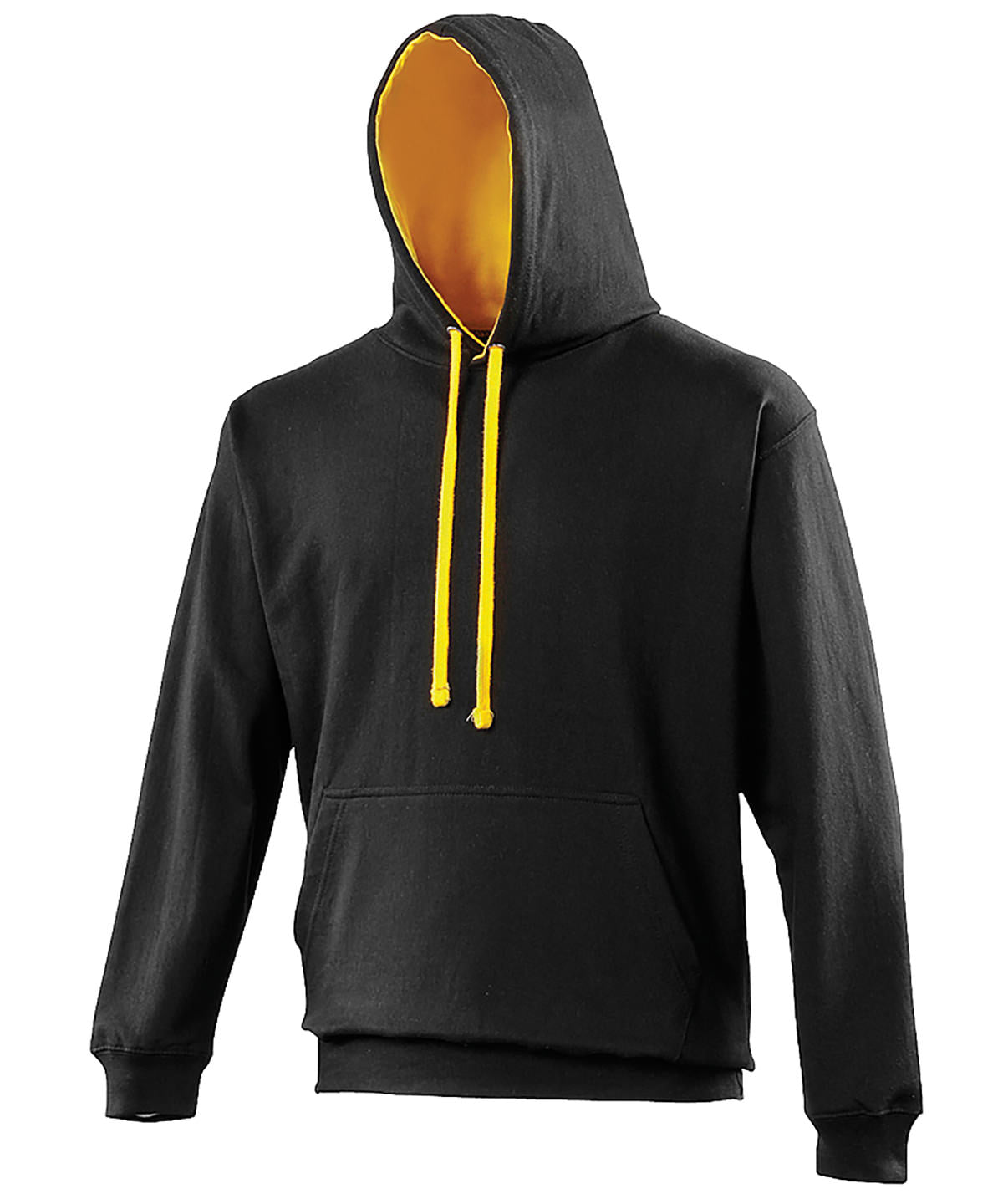 Varsity hoodie | Jet Black/Gold